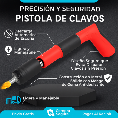 Pistola de Clavos - Precisión y Seguridad