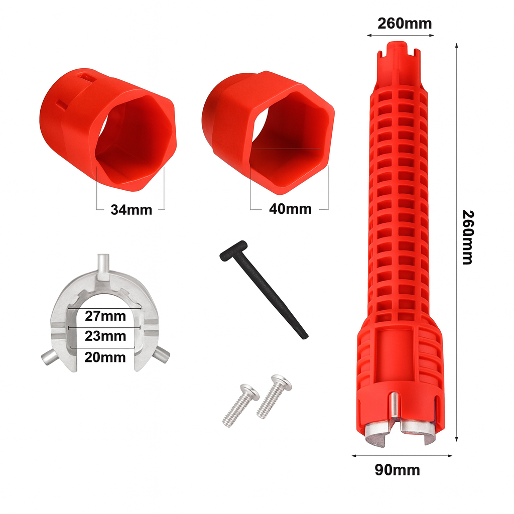 Llave Multifuncional 8 En 1